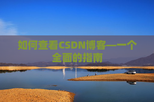 如何查看CSDN博客—一个全面的指南